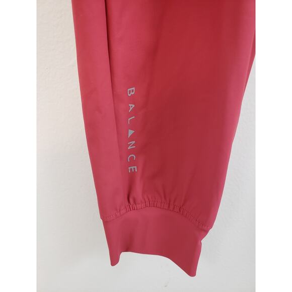 (O5) Balance Athletica Joggers Womens Size S Gym Athletic Rust Red Strertch - Picture 4 of 8